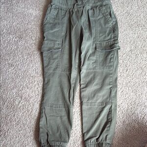 Olive Green Cargo Pants